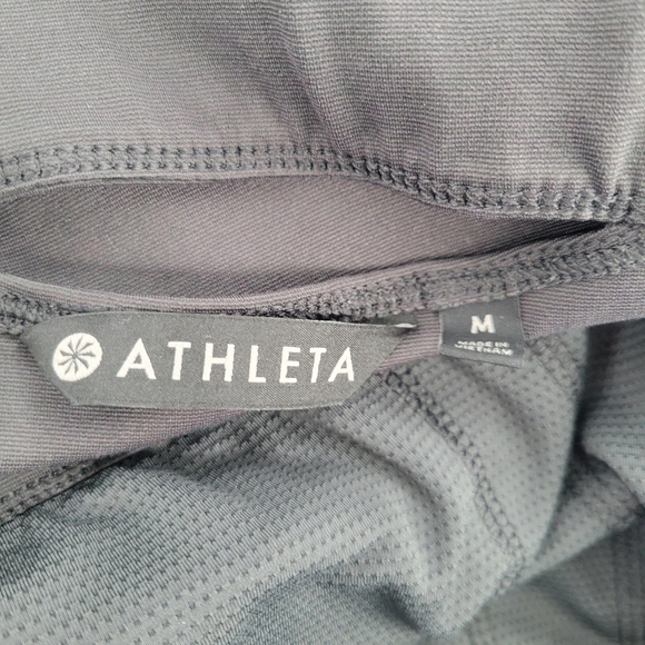 Athleta Gray Cross Back Dress M - Picture 5 of 6